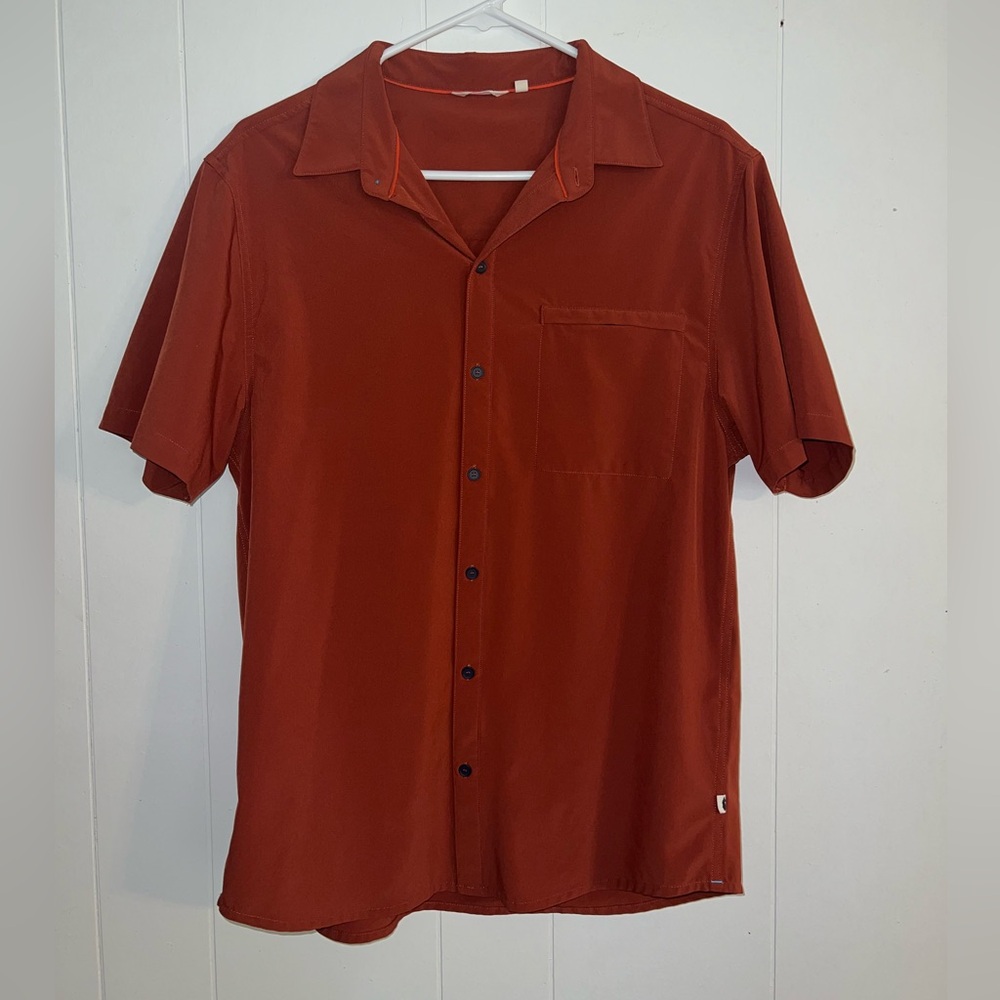 Maroon Cotopaxi Medium Button-Up